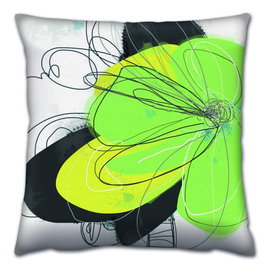 Aberto Design Cojín Multicolor con Relleno de Silicona 43 x 43 cm